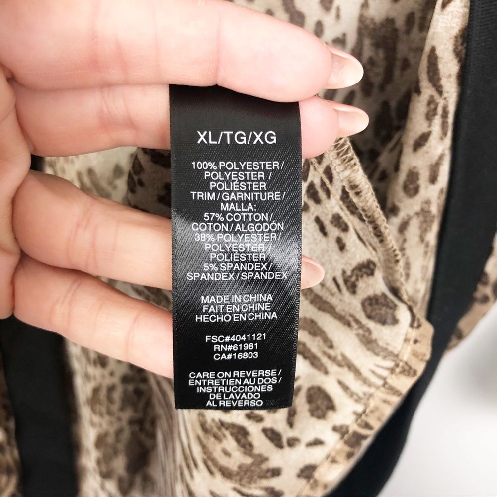 Signature Collection Leopard Kimono - Picture 5 of 6